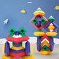Creative Building Pyramids Stacking Blocks