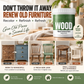 Waterborne Wood Paint Eco-Friendly Furniture Refinishing Paint