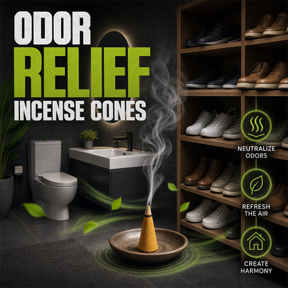 Household Odor Relief Incense Cones