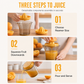 Portable Manual Fruit Juicer