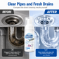 Household Pipe Foam Cleaner & Deodorizer