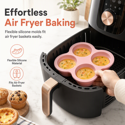 ⏳🔥LIMITED-TIME 50% OFF! ⏰🌈 3‑Cavity Round Silicone Cake Mold – DIY baking & rainbow cakes 🍰✨