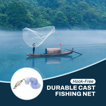 Hook-Free Durable Cast Fishing Net