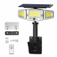 Solar 3-Head Motion Sensor Light