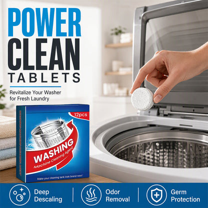 Deep Cleaning Washing Machine Cleaner Tablets