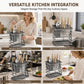 Carbon Steel Kitchen Knife Rack and Cutlery Organizer