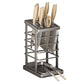 Carbon Steel Kitchen Knife Rack and Cutlery Organizer