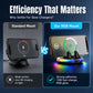 🏆Limited-time 49% OFF📱Universal Car Wireless Charging Phone Mount with RGB Light
