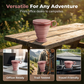 Collapsible Silicone Coffee Cup with Lid