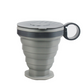 Collapsible Silicone Coffee Cup with Lid