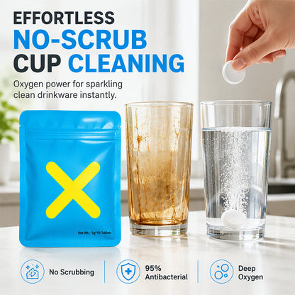 Effortless Cup Cleaning Tablets
