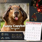 📅 2027 Capybara Calendar – Cute Monthly Fun & Cheerful Decor