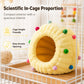 🌿 Soft Hanging Bird Bed with Plush Fleece Interior for Small Bird Cages