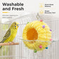🌿 Soft Hanging Bird Bed with Plush Fleece Interior for Small Bird Cages