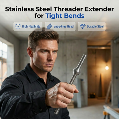 Stainless Steel Conduit Threader Extension Rod