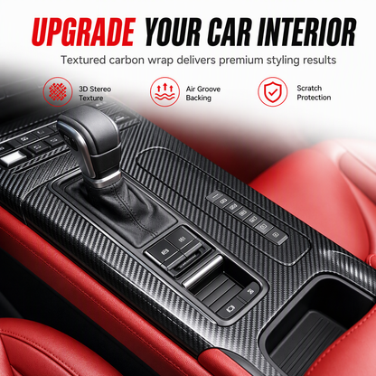 Carbon Fiber Interior Trim Film