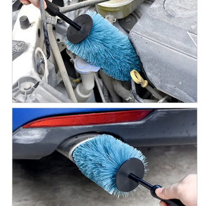 Professional Long Handle Car Wheel & Rim Brush