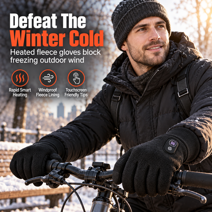 🧤 50% Off Now ✨ Electric Heated Gloves — Touchscreen & 5-Level Heat Control 🔥