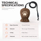 Winter Thermal Mitten Dog Leash for Cold Weather Walks