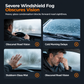 Mini 12V Car and Defroster Fan for Windshield Defogging and Heating