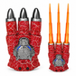 Retractable Light Up Flame Claws Toy with LED Light Effects