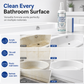 Bathtub Yellowing Remover and Ceramic Cleaner with Sponge