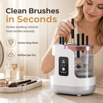 2-in-1 Electric Makeup Brush Cleaner and Dryer