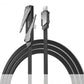2-in-1 Fast Charging Cable with Phone Stand
