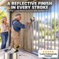 🥈50% OFF NOW! Water Based Metallic Silver Paint – Anti-Rust Outdoor Coating, Mirror Silver Finish for Metal Renovation, 100g