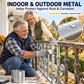 🥈50% OFF NOW! Water Based Metallic Silver Paint – Anti-Rust Outdoor Coating, Mirror Silver Finish for Metal Renovation, 100g