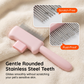 Self-Cleaning Pet Hair Removal Flea Comb