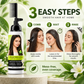 Hair Straightening Cream with Comb Applicator
