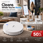 Smart Robot Vacuum and Mop with Automatic Self-Cleaning