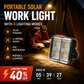 🔥🎁Hot Sale 50% OFF💡Portable Solar Work Light with 4 Lighting Modes