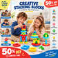 Creative Building Pyramids Stacking Blocks