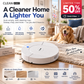 Smart Robot Vacuum and Mop with Automatic Self-Cleaning